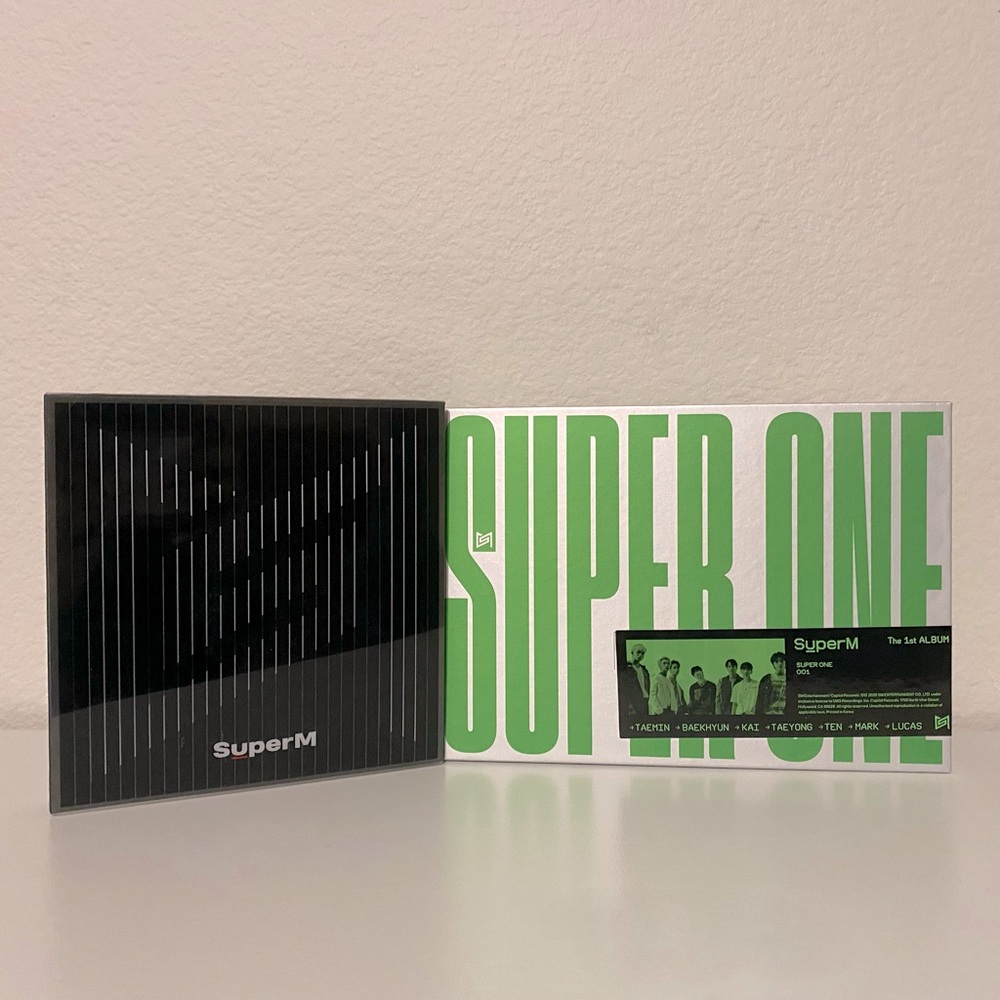 (NWOT) SuperM 1st Mini Album & “Super One” 2nd Mini Album | No PCs